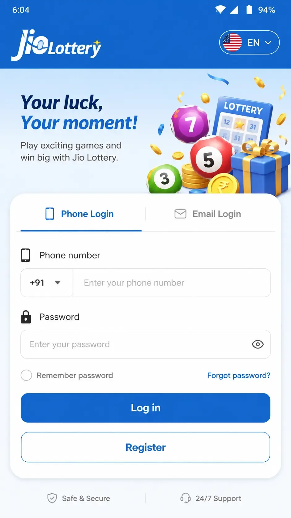 Jio Lottery screenshot 2